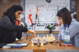 Dronavalli Harika (IND) and Ju Wenjun (CHN)