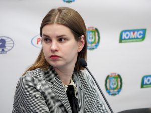 the press-officer of the event Eteri Kublashvili