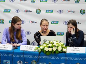 Valentina Gunina (RUS) and Natalia Pogonina (RUS)